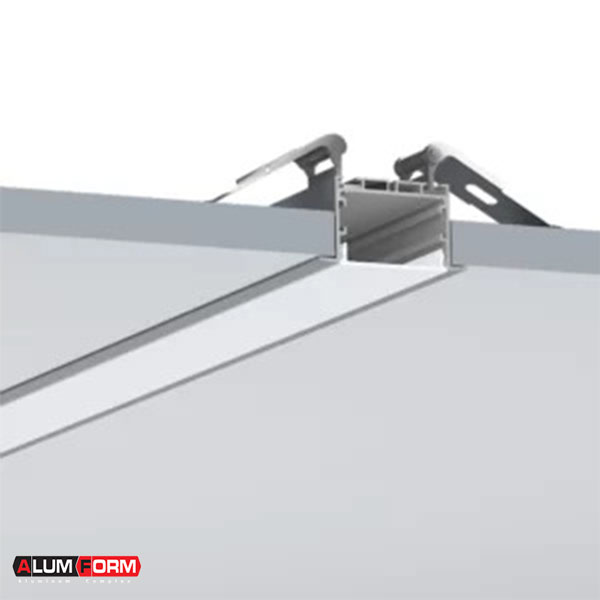 پروفیل الومینیومی چراغ خطی توکار