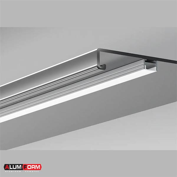 پروفیل آلومینیومی خمش پذیر چراغ خطی